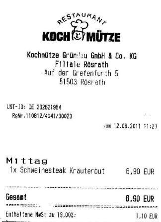 szid Hffner Kochmtze Restaurant